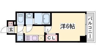 レジュールアッシュ神戸ハーバーランドの物件間取画像